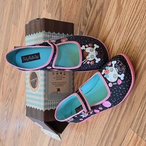 Hot Chocolate Design Mary Janes Candy Skull 38